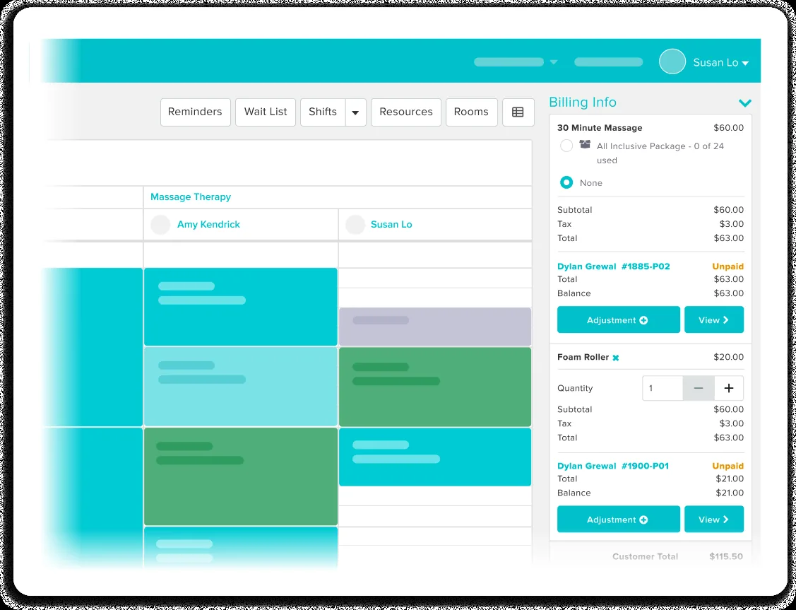 Jane App product screenshot