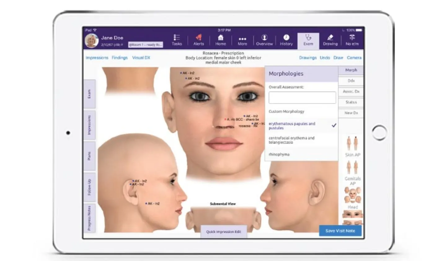 ModMed product screenshot