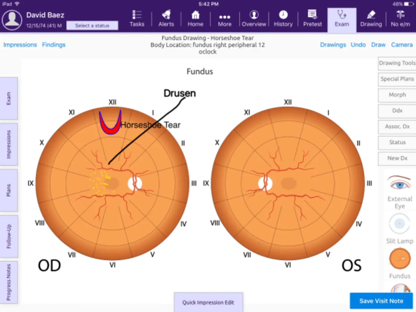 ModMed product screenshot