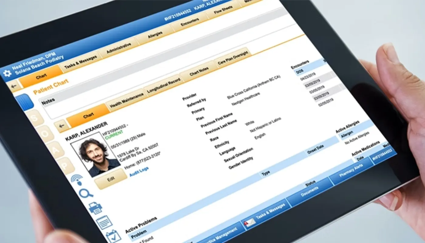 NextGen Healthcare product screenshot