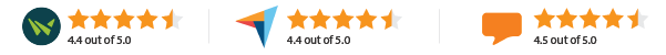 company rating badges-Docebo